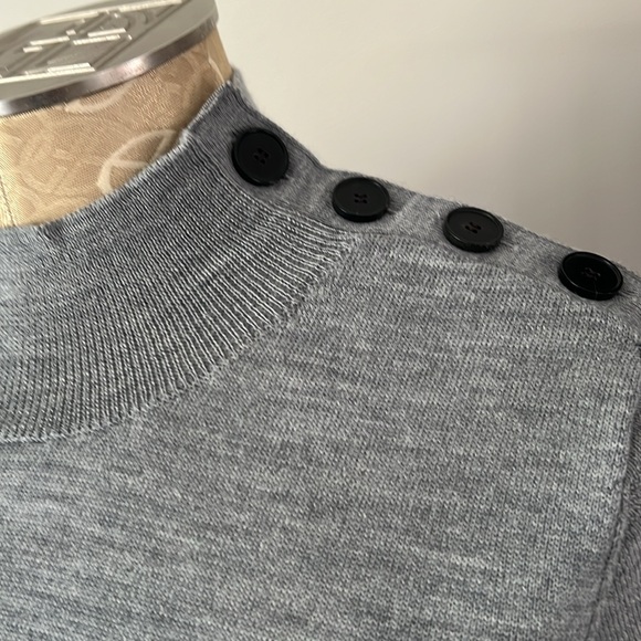 Sezane Jaelle Dress in Heather Gray - Picture 3 of 10